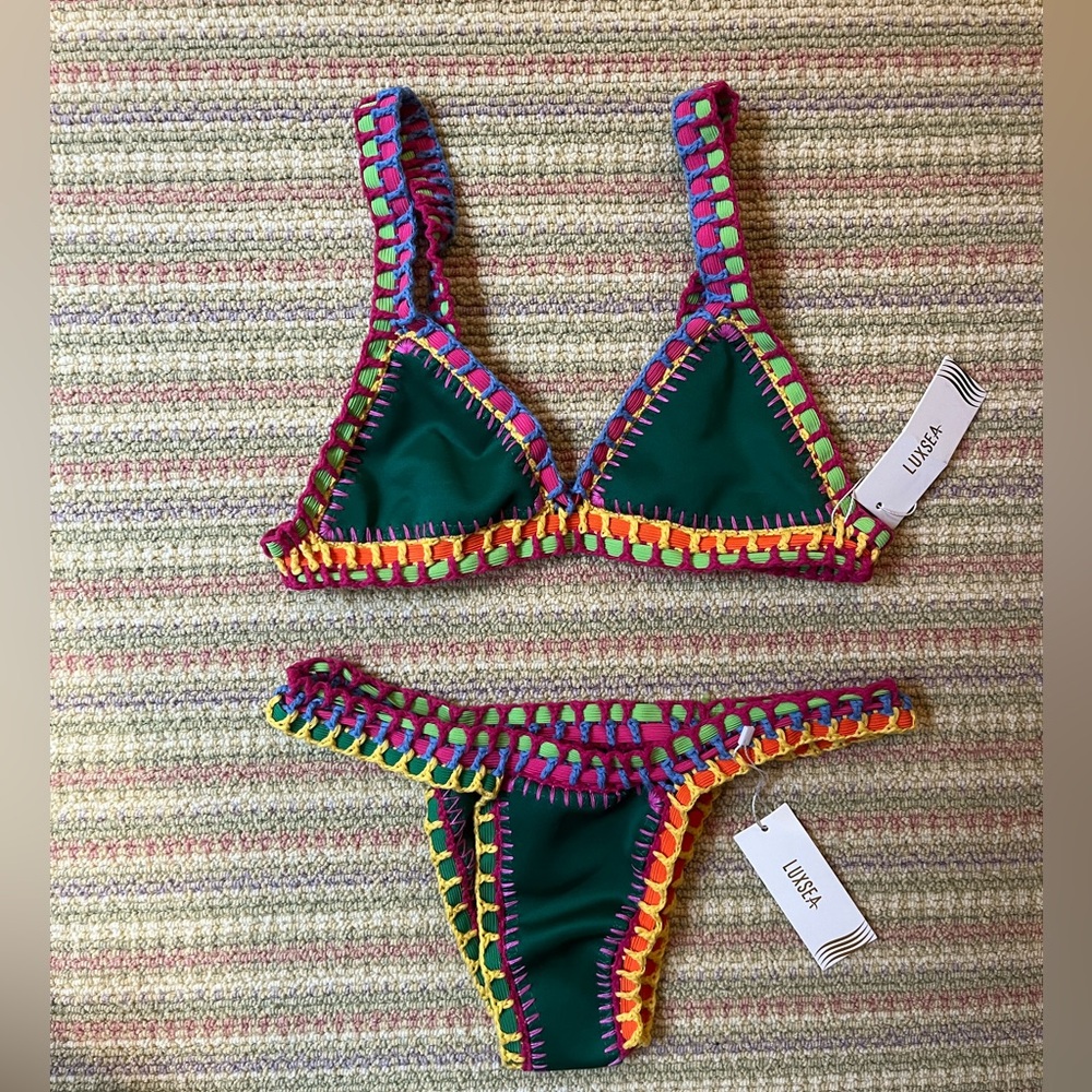 Luxsea green set. Medium brand New